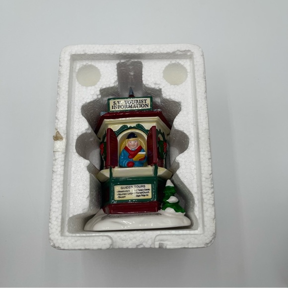 Dept 56 The Original Snow Village “Tour the village” #5452-6 90s Vintage Decor - Picture 9 of 10